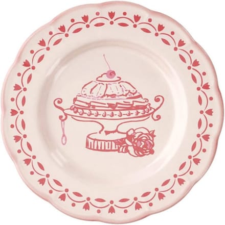 Dessertbord Melamine 'Table Decor' Poedergeel