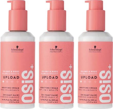 Schwarzkopf Professional OSiS+ Upload Volume Haarcrème - voordeelverpakking - 3 x 200ml