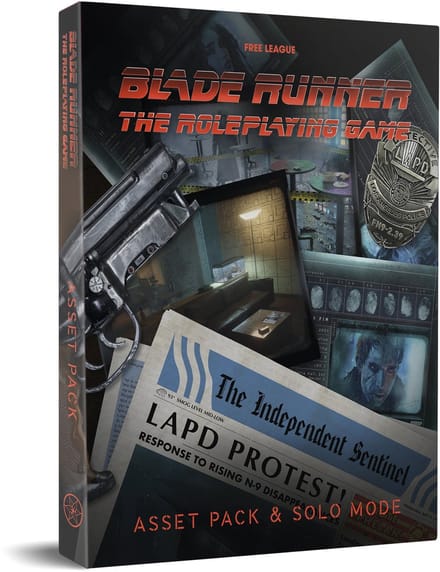 Blade Runner RPG Asset Pack & Solo Mode (EN)