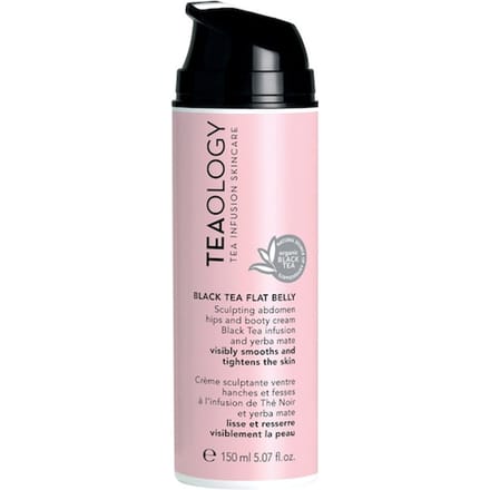 Teaology Lichaamsverzorging Black Tea Flat Belly Cream Cellulitis creme Dames 150 ml