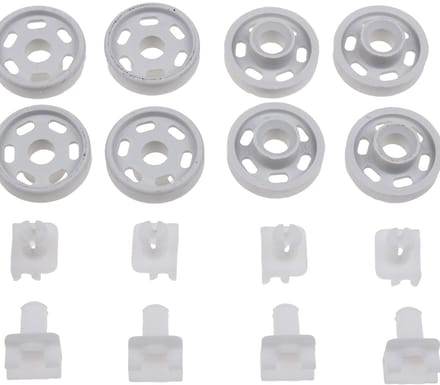 AEG Wielenset onderkorf vaatwasser, 8 stuks 4071300307