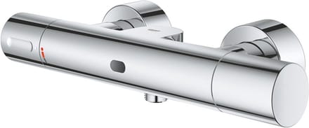 GROHE Eurosmart Cosmopolitan E douchekraan thermostatisch m. infrarood met koppelingen chroom