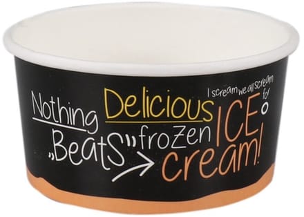 100x IJsbeker  I`M a COOL cup karton 150ml.
