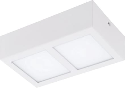 EGLO Colegio - Opbouwlamp - 2 Lichts - Wit