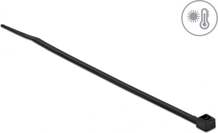 Kabelbind warmtebestendig l 150 x w 3,6 mm zwart 100 stuks