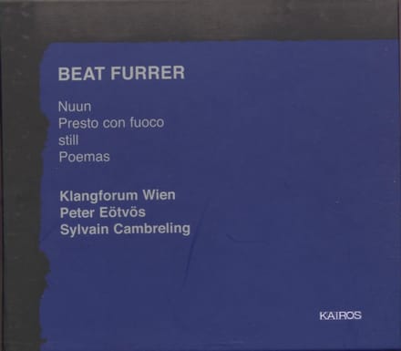 Beat Furrer - Beat Furrer (CD)