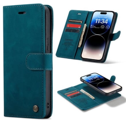 Cityhoesje - Samsung S25 FE Bookcase 2-in-1 - MagSafe - Groen