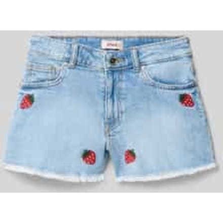 regular fit korte jeans van katoenmix model 'ROBYN'