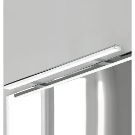 Ebir LED spiegellamp Pandora, chroom, breedte 80,8 cm