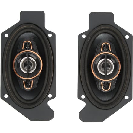 1 Paire Haut-parleurs Coaxiaux 2 Voies 3x5in 4 Ohms Tweeter de Voiture Professionnel 12V Universel pour Systèmes Audio de Voiture
