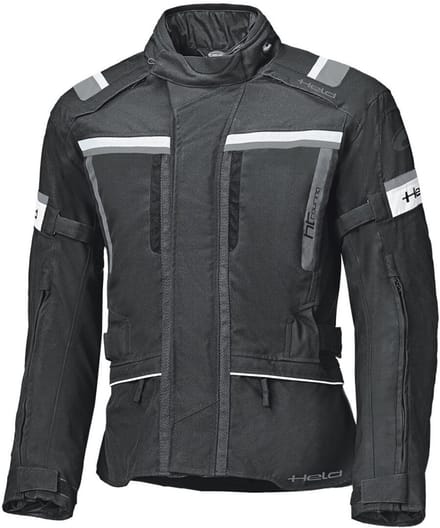 Held Tourino Top Zwart Grijs Waterdicht Textiele Motorjas - Jas
