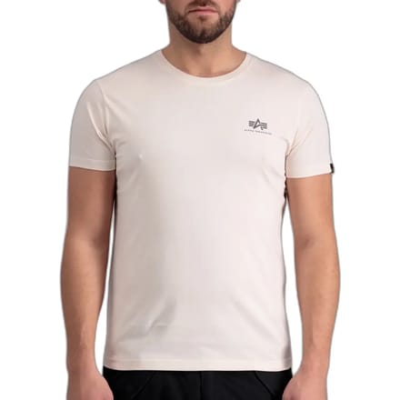 T-shirt bedrukt op de rug Alpha Industries