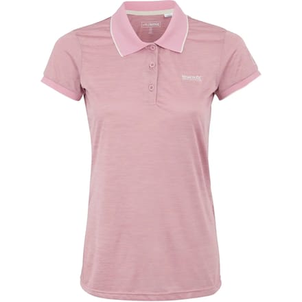 T-shirt Korte Mouwen Hiking Dames Roze Accenten