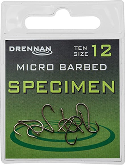 Drennan Specimen - Micro Barbed #18