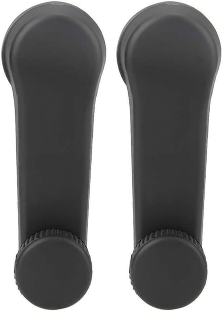 Auto Raam Crank Handgrepen Set voor MK3 MK4 - 1997-2010, Zwart - 2 Stuks