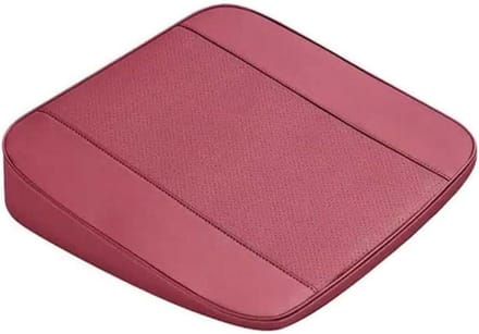 Autostoelkussen - Stoelverhoger - Comfortabel Rijden - Ergonomisch Ontwerp - 6 cm - Rood