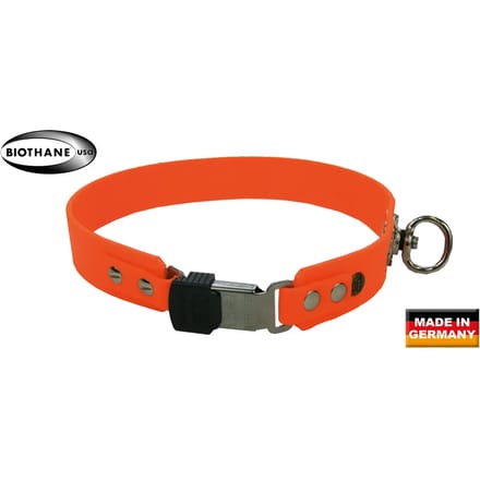 Collier voor hond speurhond Akah BioThane Clicklock