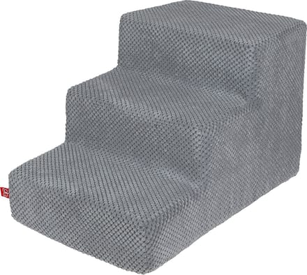 Nevada - Hondentrap - 30cm hoog - Voor honden met rug- of gewrichtsproblemen - Grijs