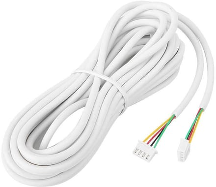 Shopcentral - Kabel Voor Video - Flexibel en Duurzaam - Wit - 4-Core