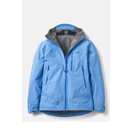 Rab Downpour Mountain Waterdichte Jas Dames (Maat - 12, Kleur - Bluebird)