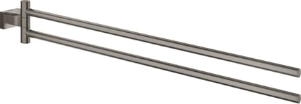 GROHE Essentials Cube Handdoekhouder - Hard Graphite Geborsteld (mat donker grijs) - 40624AL1