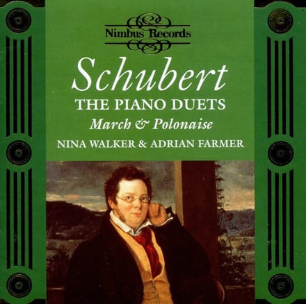 Nina Walker & Adrian Farmer - Schubert: The Piano Duets Volume 2: March & Polonaise (CD)
