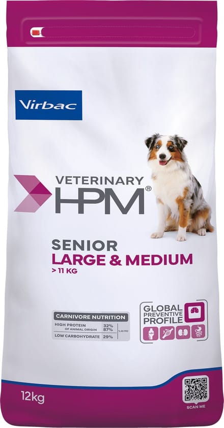 Virbac HPM -  Senior Dog  Large & Medium - 12kg