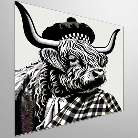 Kunstprint | Wanddecoratie | Dibond | 40 × 40 cm