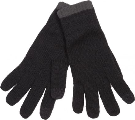 Handschoenen Unisex L/XL K-up Black / Dark Grey 100% Acryl
