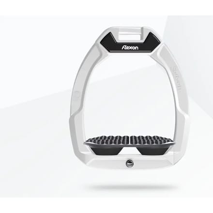 Veiligheid stijgbeugels Endurance Wit/Grijs/Zwart Flex-On Safe-On