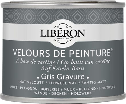 Liberon Velours De Peinture Muurverf - Mat - Gris Gravure - 0,125l