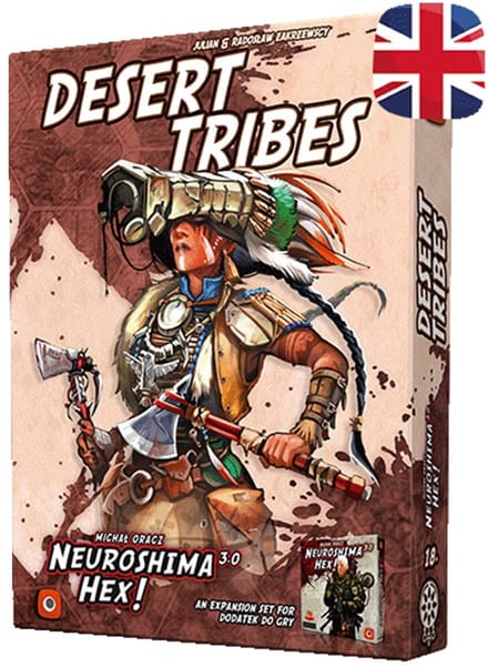 Asmodee Neuroshima HEX 3.0: Desert Tribes Bordspel