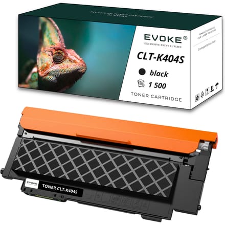 Tonerprintercartridge Samsung Clt-K404S Zwart |     1500 pagina's |     Cltk404S