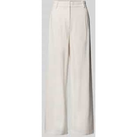 Wide leg pantalon van viscosemix