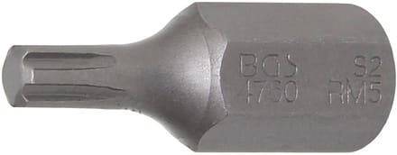 BGS Bitaandrijving buitenzeskant 10 mm (3/8") wigprofiel (vo...