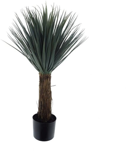 Kunstplant Yucca Rostrata in Pot Groen - 90 cm