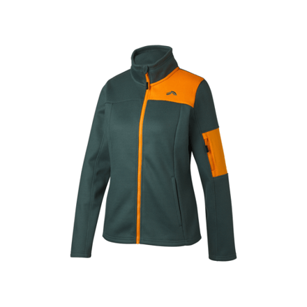 CRIVIT Dames fleece jas (Donkergroen, M (40/42))