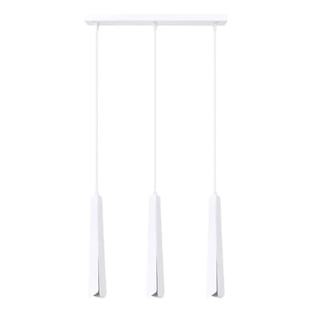 Sollux Lighting Hanglamp Prysm - G9 - wit - staal - 120x45x5cm