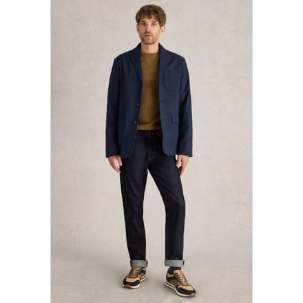 White Stuff Mckay Blazer Dark Navy Größe: 40 | Blazer Outlet | Herren | Blau