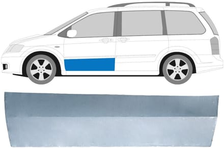 Reparatiepaneel voor deur voor Mazda MPV 1999-2006 / Links