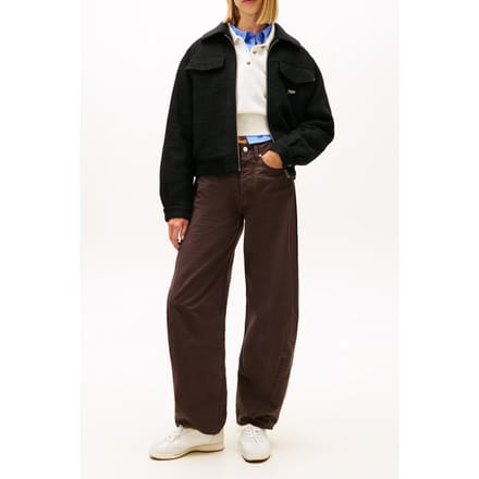 Tommy Hilfiger Ovs Wool Zip Jacket Black Taglia: S | Bomber Outlet | Donna | Nero