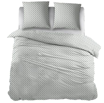 Snoozing Cato Dekbedovertrek - Extra breed - 260x200/220 cm - Green