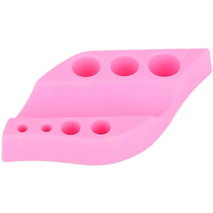 Multi functional Silicone Microblading Pen Rack Tattoo Ink Pigment Cup Holder Stand Pink roze
