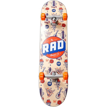 Skateboard RAD Board Logo Progressive