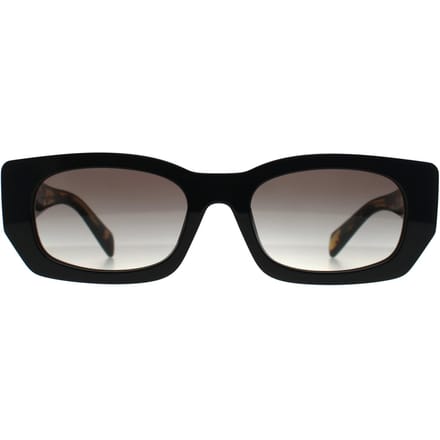 Prada PRB05S 3890A7 zwart & havana grijs gradiÃ«nt zonnebril