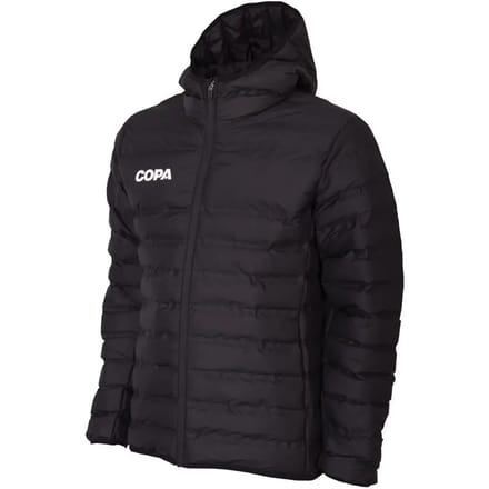 COPA - Gewatteerde Jas met Capuchon - Heren - Tussenjas - Zwart - M