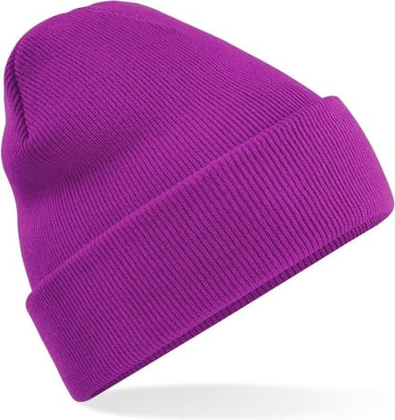 Scoby - Wintermuts - Beanie - Muts - Gehaakte - Hippe Muts - Winter accessoire - Magenta/Paars