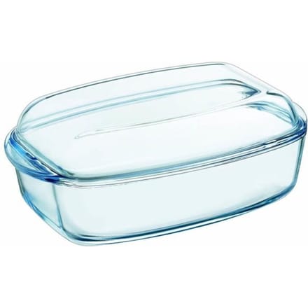 Pyrex Essentials Ovenschaal met Deksel 7L - Borosilicaatglas