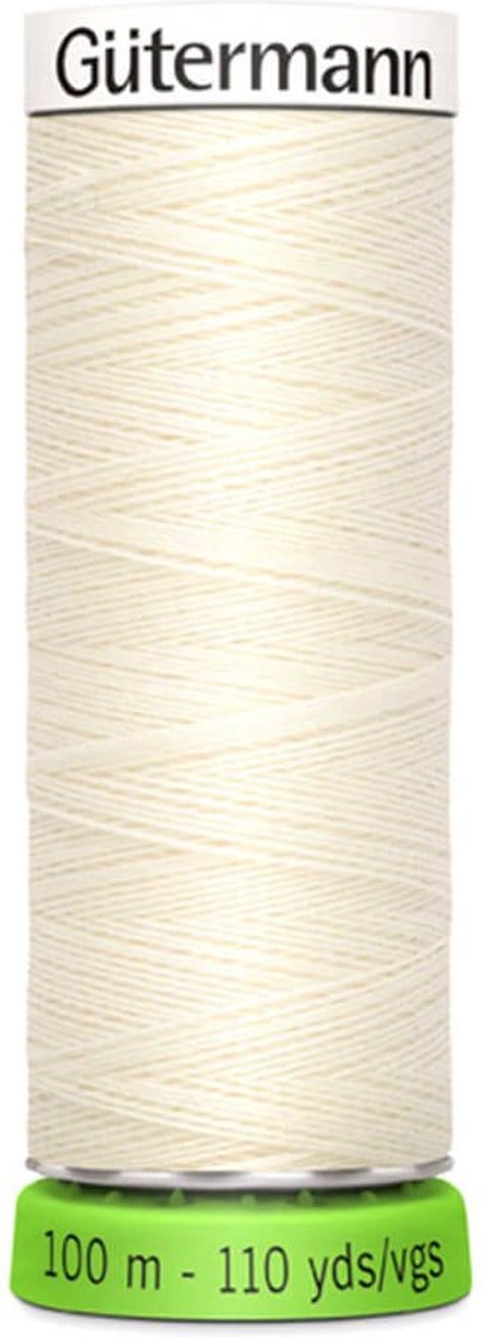 Naaigaren Gütermann R-Pet Creme 001