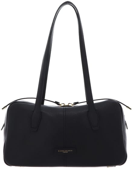 GIANNI CHIARINI Leren schoudertas Aryna Shoulder Bag Nero zwart